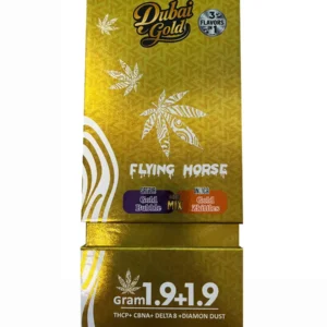 Gold Bubble | Gold Zkittles Flying Horse Dubai Gold Disposable 3.8G