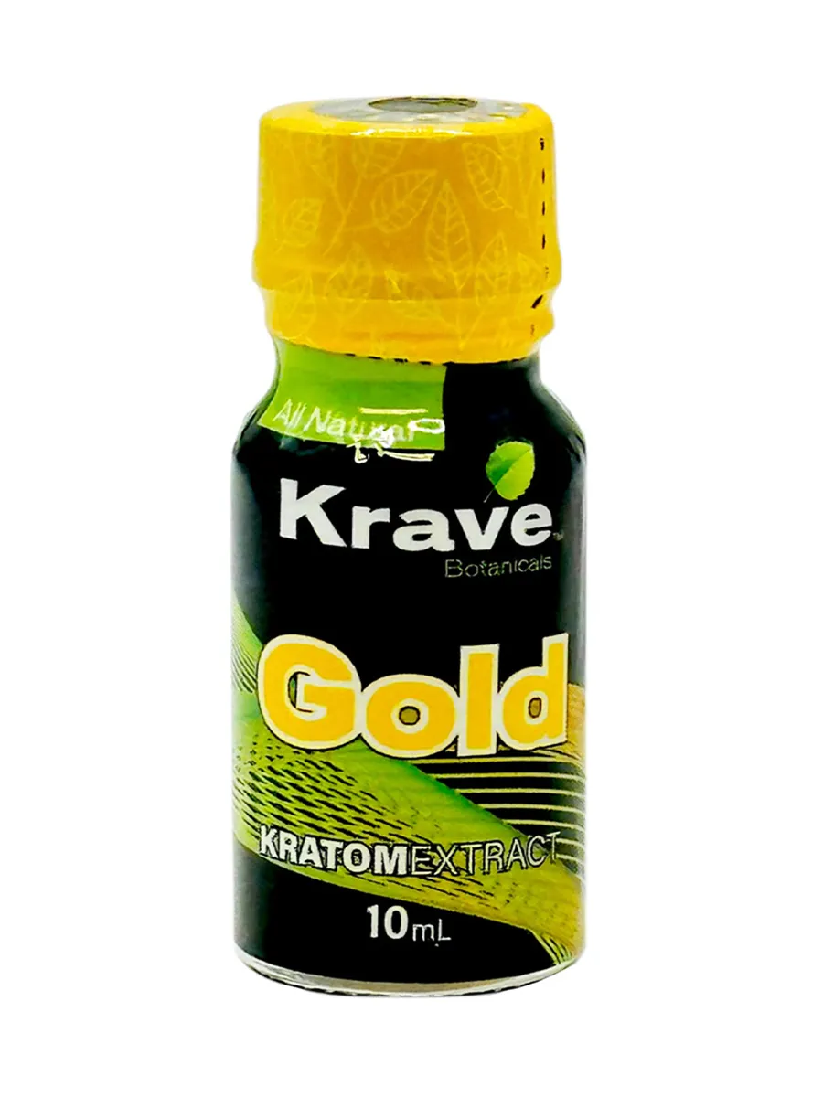 Gold Krave Botanicals Kratom Extract 10ml