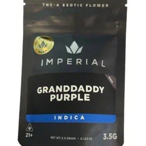 Granddaddy Puple Imperial High-Grade Zaza THCA Flower 3.5G