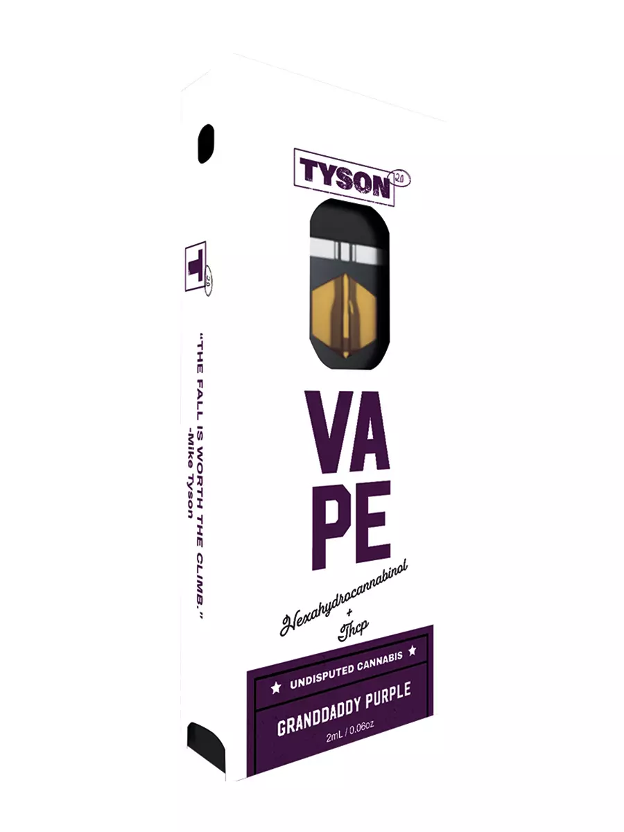 Granddaddy Purple Tyson 2.0 HHC+HHCp Blend Vape 2G