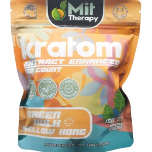 Green Hulk | Yellow Kong Mit Therapy Kratom Extract 150ct
