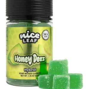 Honey Deez Nice Leaf THC-A Gummies 3500MG 20ct