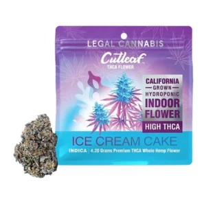 Ice Cream Cake Cutleaf Premium THC-A Whole Hemp Flower 4.2G