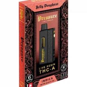 Jelly Doughnut Pressure THC-A Live Resin Vape 6G