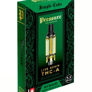 Jungle Cake Pressure Live Resin THC-A 510 Cartridge 3.5G