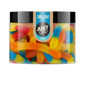 Just CBD Sugar Free Worm Gummies 500mg