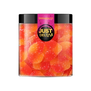 Just Delta 8 Exotic Peach Gummies 1000mg
