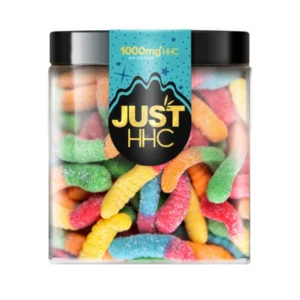Just HHC Sour Worms Gummies 1000mg
