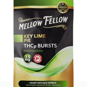 Key Lime Pie Mellow Fellow THCP Bursts Edible 2.5mg