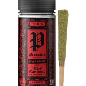 King Louis XIII Pressure LA Kief Cannons THC-A Pre-Rolls 2G 10ct