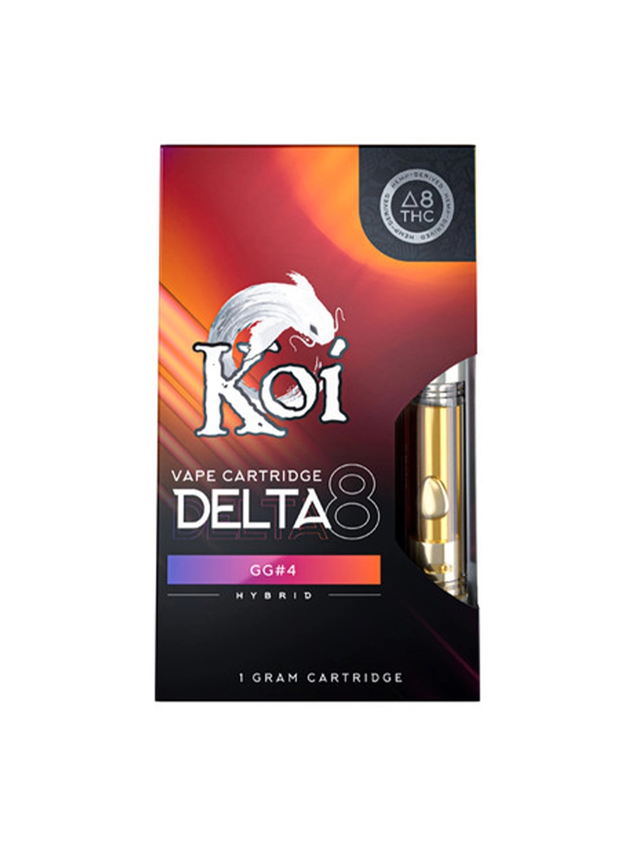 Gorilla Glue 4 Koi D8 THC Vape Cartridge