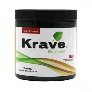 Krave Botanicals Bali Kratom Powder 60g