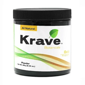Krave Botanicals Gold Kratom Powder 60g
