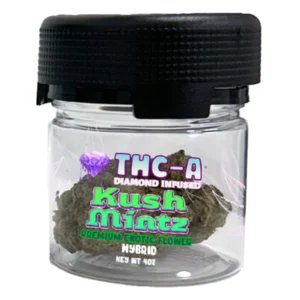 Kush Mintz Alien Exotics THCA Diamond Infused Premium Exotic Flower 3.5G