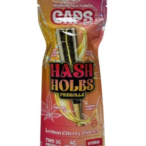 Lemon Cherry Glacier Caps Hash Holes Pre-Rolls 2ct