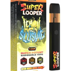 Lemon Slushie Super Looper Super Potent THCP+THCA+HHC Vape 1G