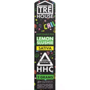 Lemon Slushie Tre House HHC Vape 2G
