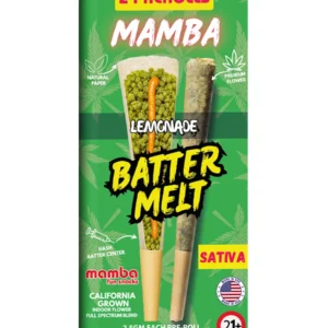 Lemonade Mamba Batter Melt Full Spectrum Blend Pre-Roll 2ct 2.5G