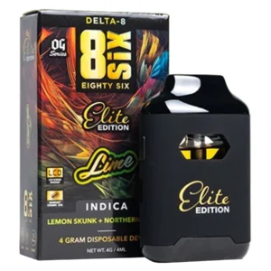 Lime 8SIX Elite Edition Delta 8 Disposable 4G
