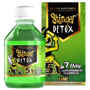 Lime Stinger Detox 5X 7-Day Extra Strength Permanent Drink 8 FL OZ