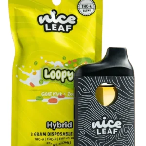Loopy Nice Leaf THC-A Disposable 3G