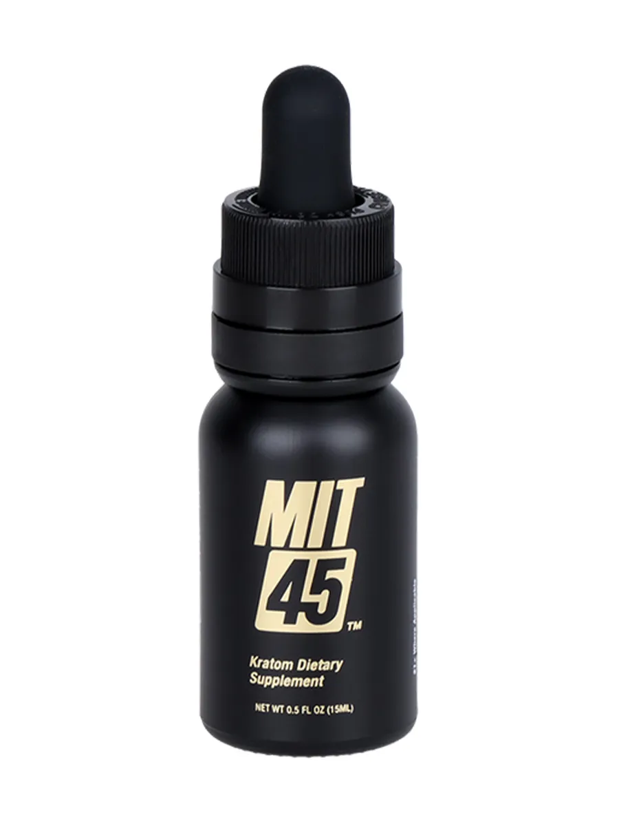 MIT 45 The Gold Standard Of Kratom Kratom Dietary Supplement 15ml