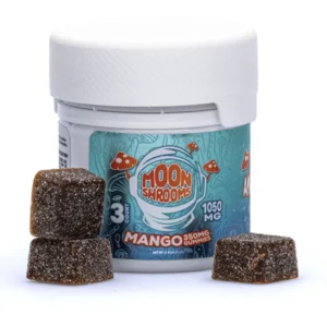 Mango Galaxy Treats Amanita Moon Shrooms Gummies 1050mg