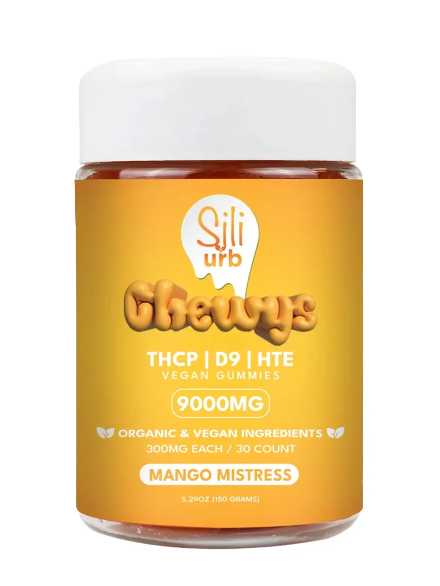 Mango Mistress Sili x URB THCP | D9 | HTE Vegan Gummies 9000mg 30ct