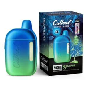 Melonade Ice Cutleaf Live Rosin Disposable Vape 5G