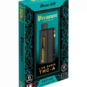 Messi OG Pressure THC-A Live Resin Vape 6G