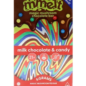 Milk Chocolate & Candy Mmelt Magic Mushroom Chocolate Bar 6G