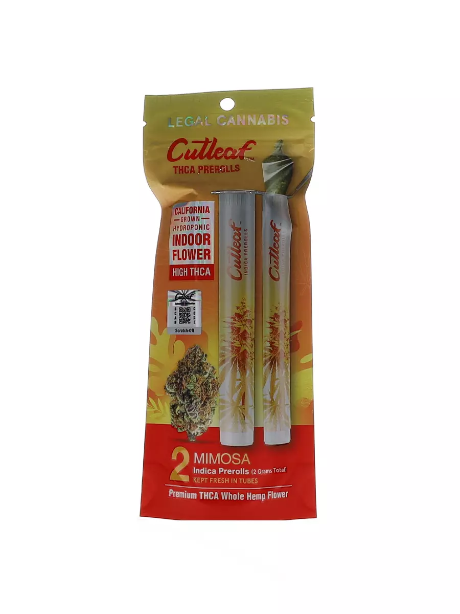 Mimosa Cutleaf THC-A Pre-Rolls 2G