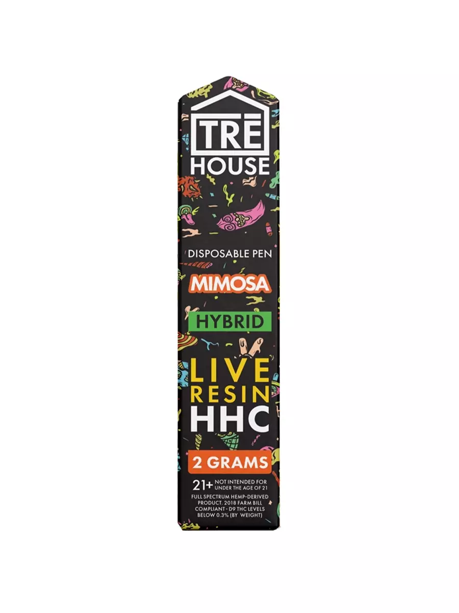 Mimosa Tre House Live Resin HHC Vape 2G