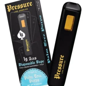Palm Tree Purps Pressure LA Aces THCA+THCP Disposable 1G