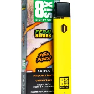 Pina Punch 8SIX Feral Series HHC-P Blend Disposable 2G