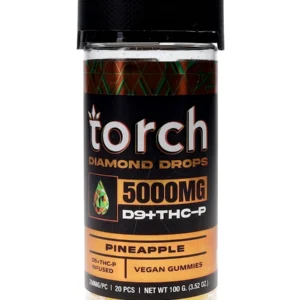 Pineapple Torch Diamond Drops Gummies 5000mg