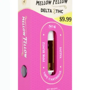 Pink Runtz Mellow Fellow Classic Delta 8 Vape Cartridge 1ml