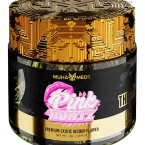 Pink Runtz Muha Meds THC-A Exotic Flower Jar 4G
