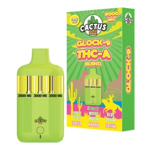 Purple Punch | White Widow | Blue Dream Cactus Labs Glock 9 THC-A Blend Vape 9000mg