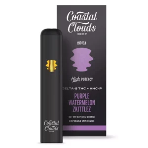 Purple Watermelon Zkittlez Coastal Clouds Delta 8 + HHC-P Vape 2G