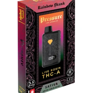 Rainbow Skunk Pressure Live Rosin THC-A Disposable 3.5G