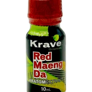 Red Maeng Da Krave Botanicals Kratom Extract 10ml