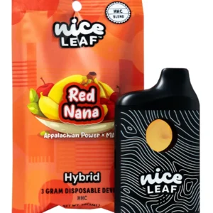 Red Nana Nice Leaf HHC Blend Disposable 3G