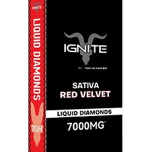 Red Velvet Ignite Liquid Diamonds Disposable 7000mg