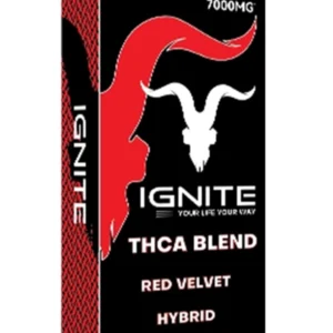 Red Velvet Ignite THC-A Blend Disposable 7000mg
