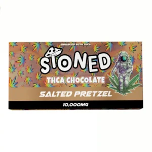 Salted Pretzel Stoned THCA Chocolates 10000MG
