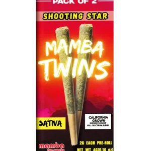 Shooting Star Mamba Twins Full Spectrum THCP Pre-Roll 2ct