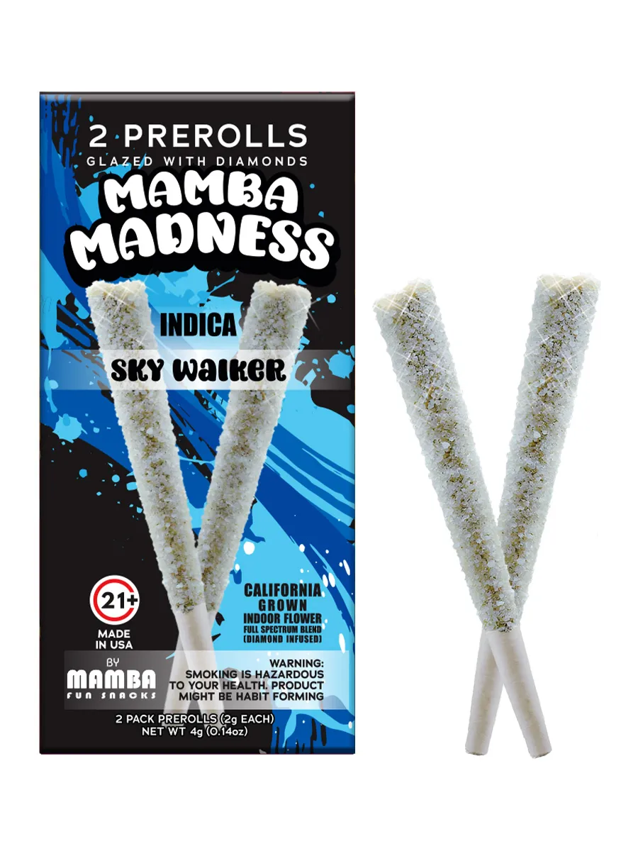 Sky Walker Mamba Madness Diamond Infused Pre-Roll 2ct 4G