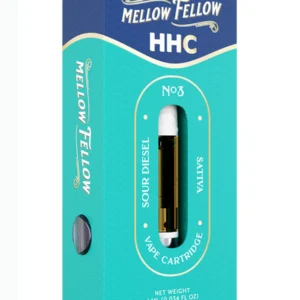 Sour Diesel Mellow Fellow Classic HHC Vape Cartridges 1ml