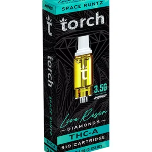 Space Runtz Torch THC-A Live Resin Diamonds 510 Cartridge 3.5G